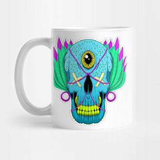 All-seeing skull Mug